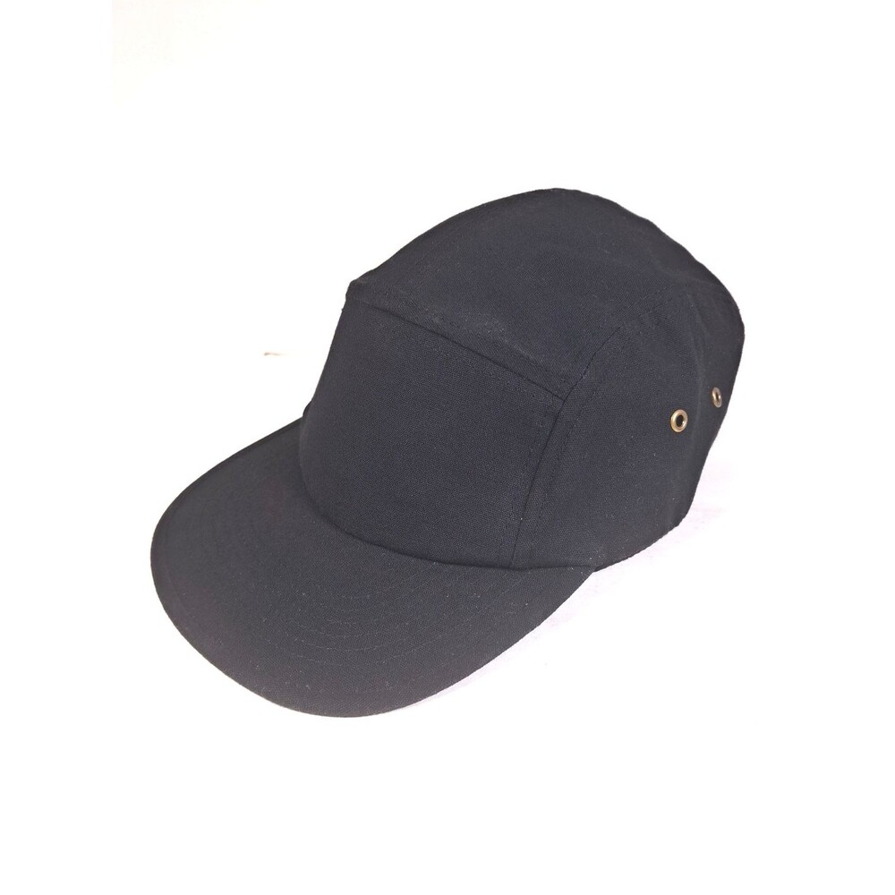 Beechfield Cadet Army Hat Vent Holes 5 Panel Cap Unisex Adjustable Flat Brim